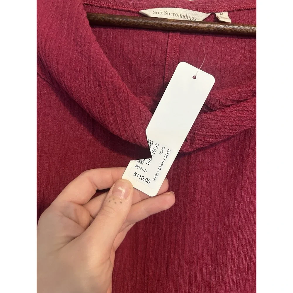 Soft Surroundings dark raspberry